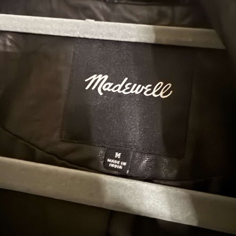 Black Leather Jacket - Picture 2 of 3